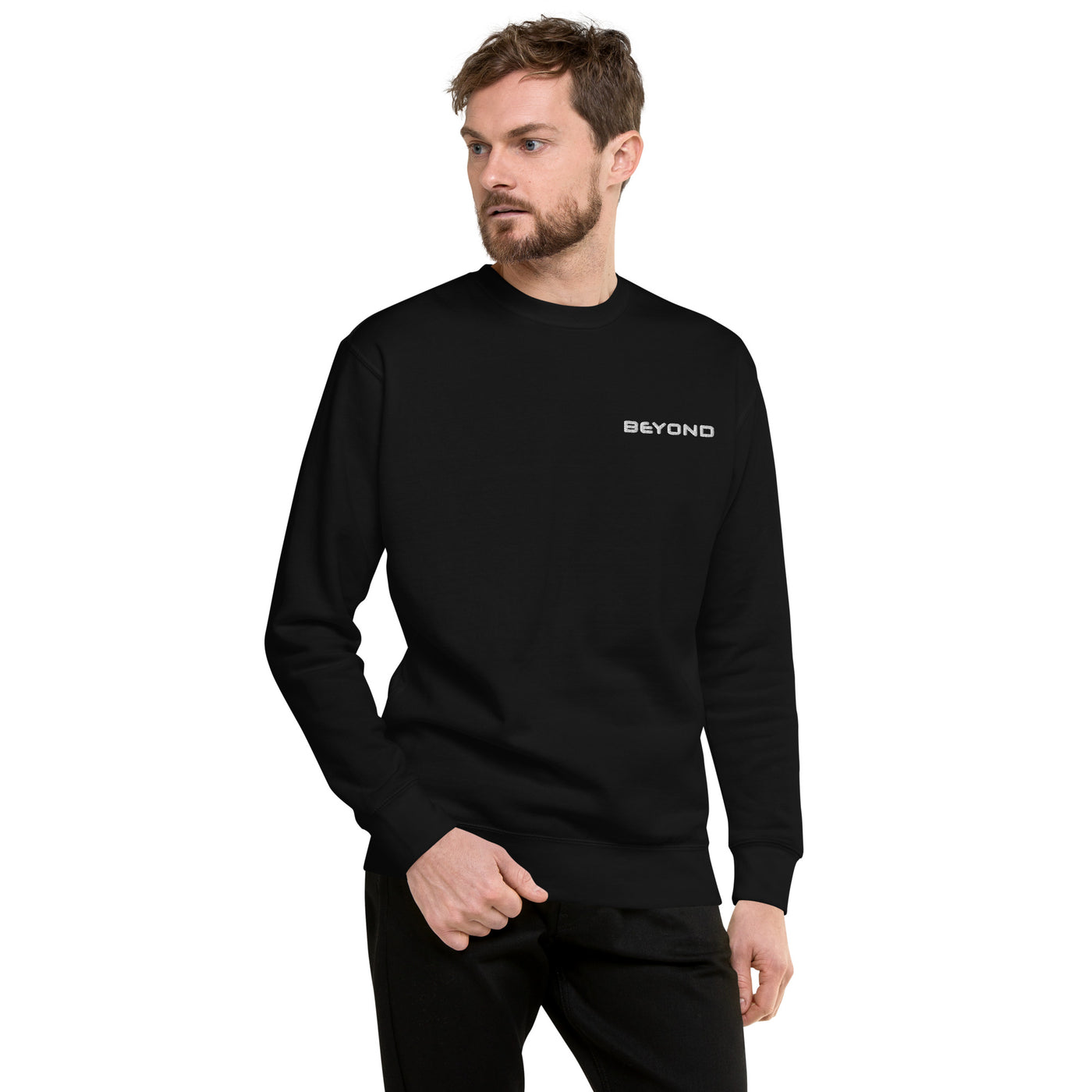 Unisex Premium Embroidered Beyond Sweatshirt