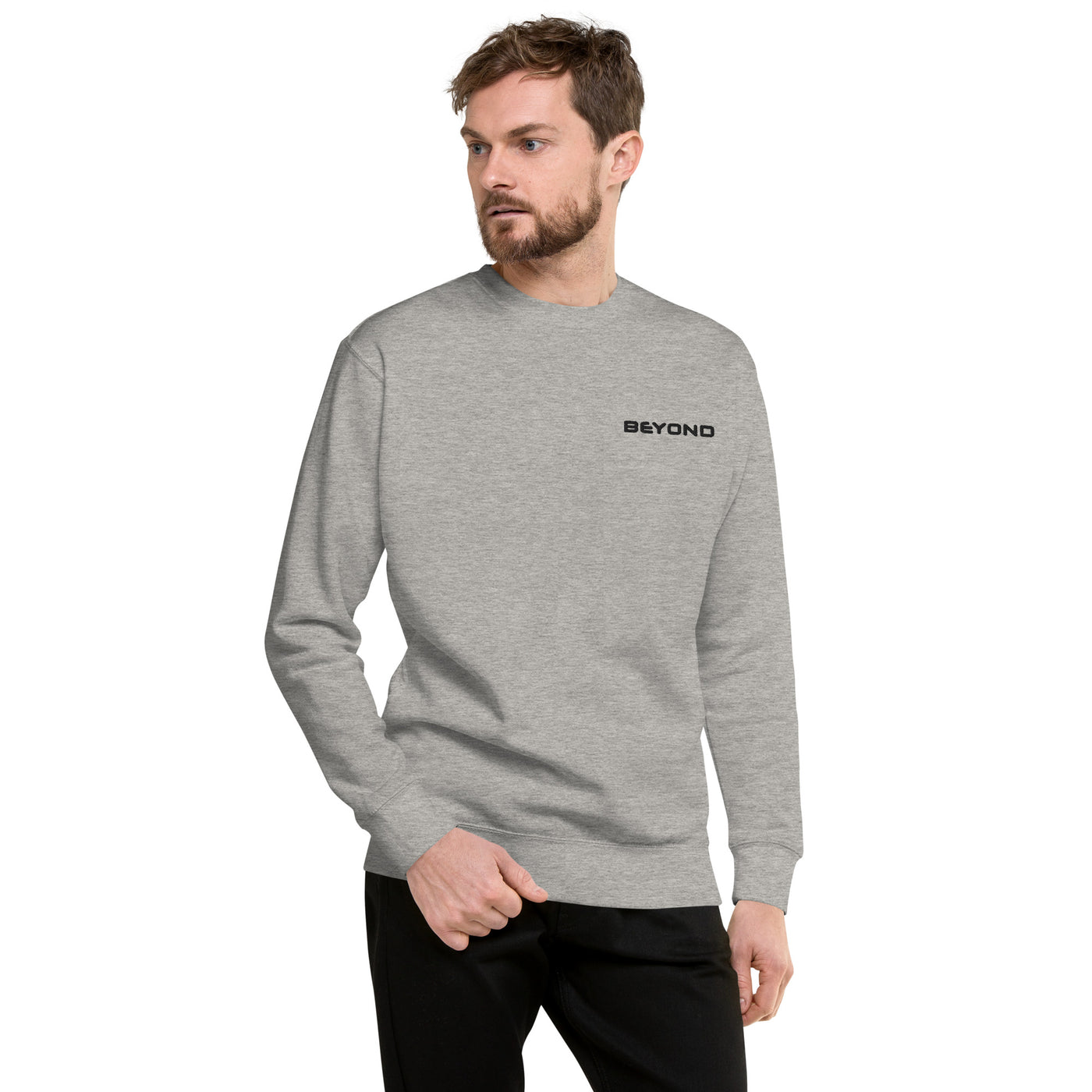 Unisex Premium Embroidered Beyond Sweatshirt