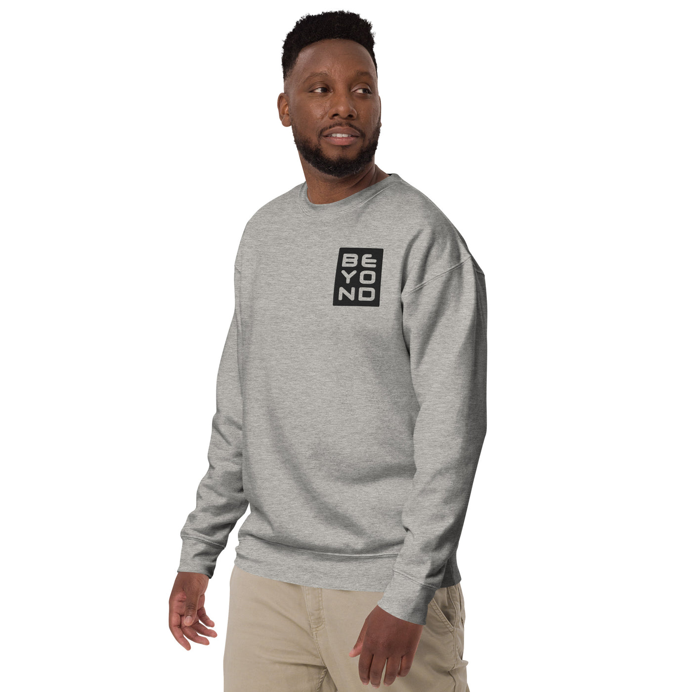 Unisex Premium Embroidered Beyond Sweatshirt