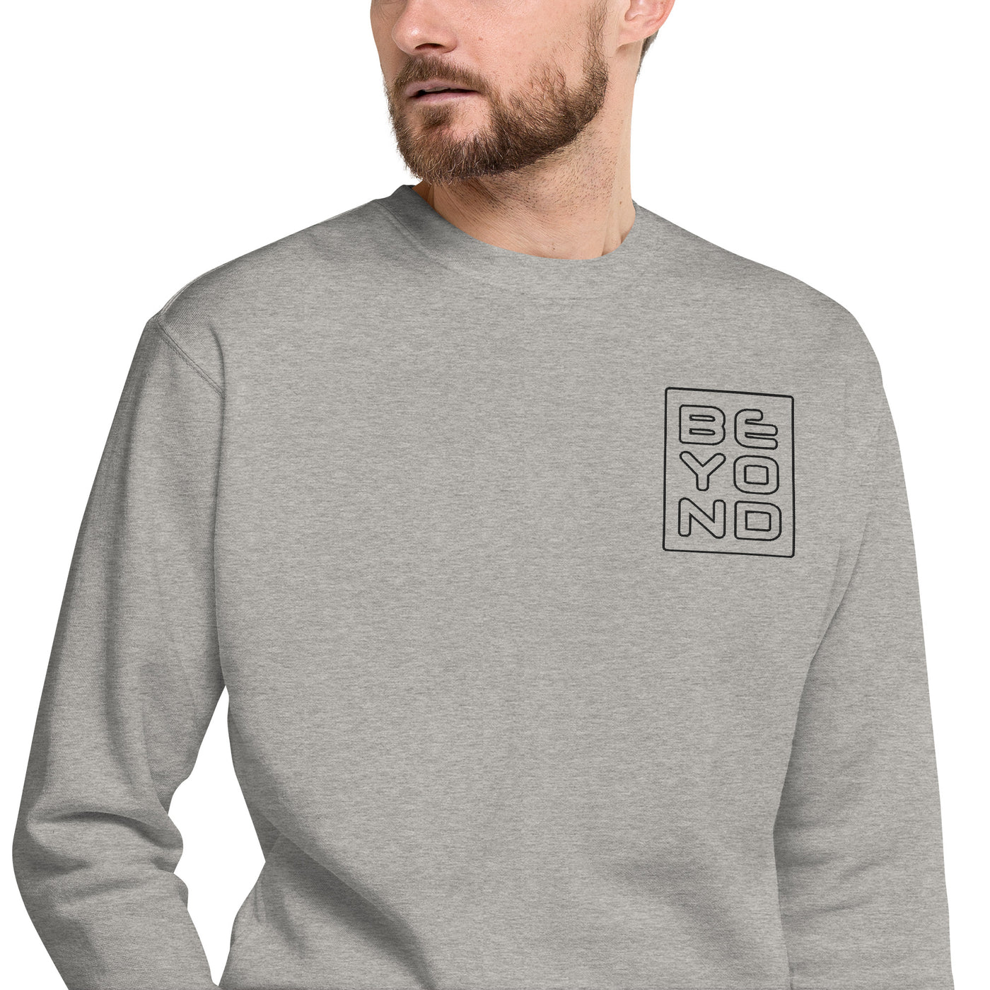 Unisex Premium Embroidered Beyond Sweatshirt