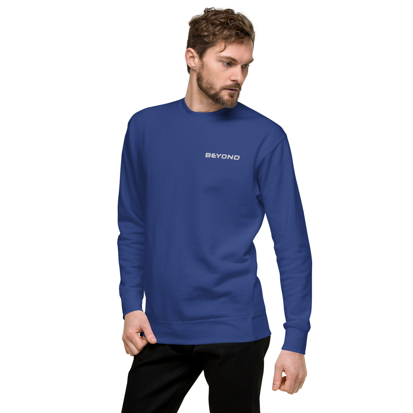 Unisex Premium Embroidered Beyond Sweatshirt