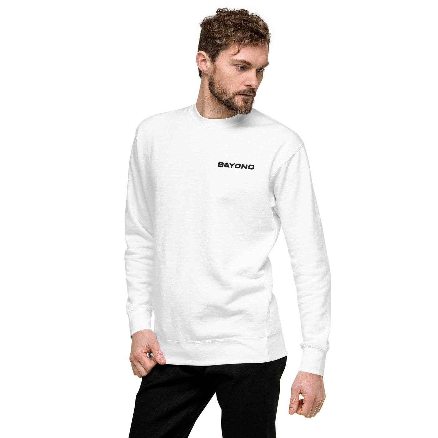 Unisex Premium Embroidered Beyond Sweatshirt